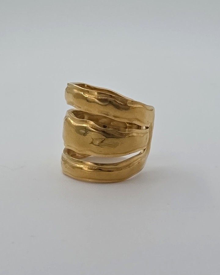 ANILLO AJUSTABLE TRIPLE - ACERO INOXIDABLE