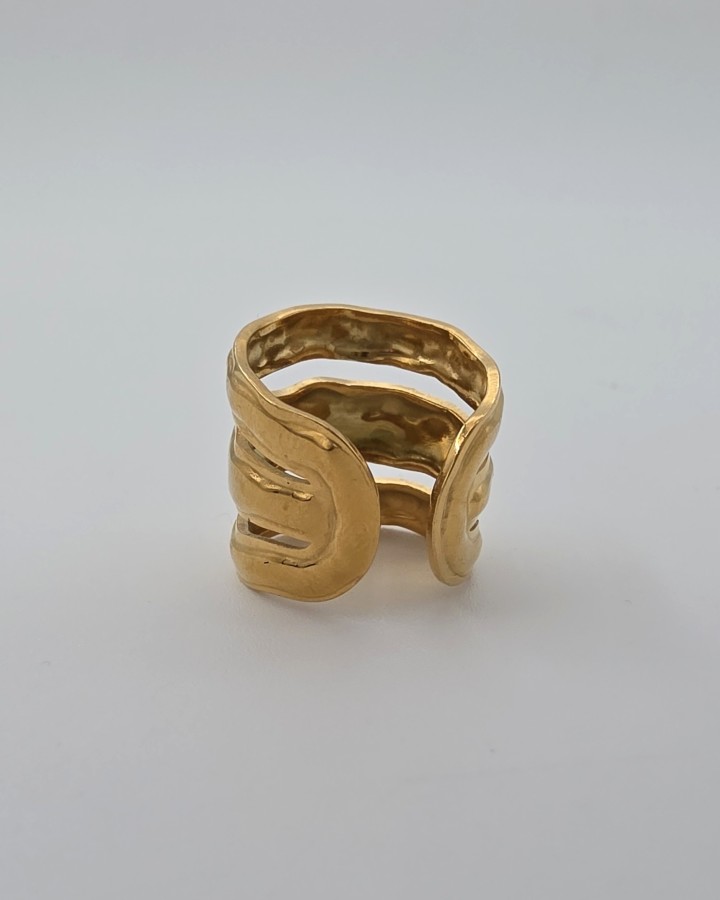 ANILLO AJUSTABLE TRIPLE - ACERO INOXIDABLE