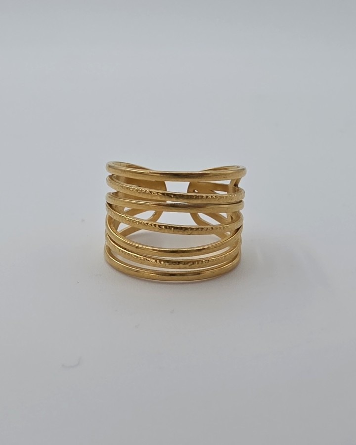 ANILLO AJUSTABLE HILOS - ACERO INOXIDABLE