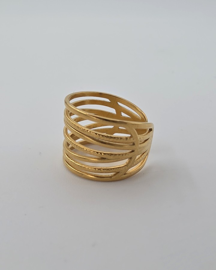 ANILLO AJUSTABLE HILOS - ACERO INOXIDABLE