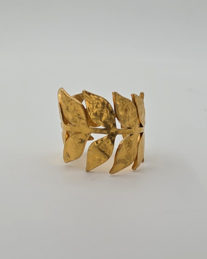 ANILLO AJUSTABLE LAUREL- ACERO INOXIDABLE