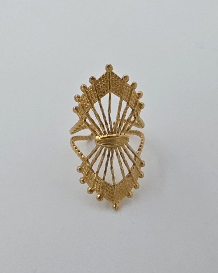 ANILLO AJUSTABLE REFLEJO - ACERO INOXIDABLE