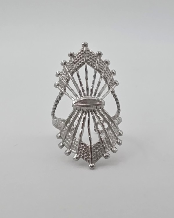 ANILLO AJUSTABLE REFLEJO - ACERO INOXIDABLE