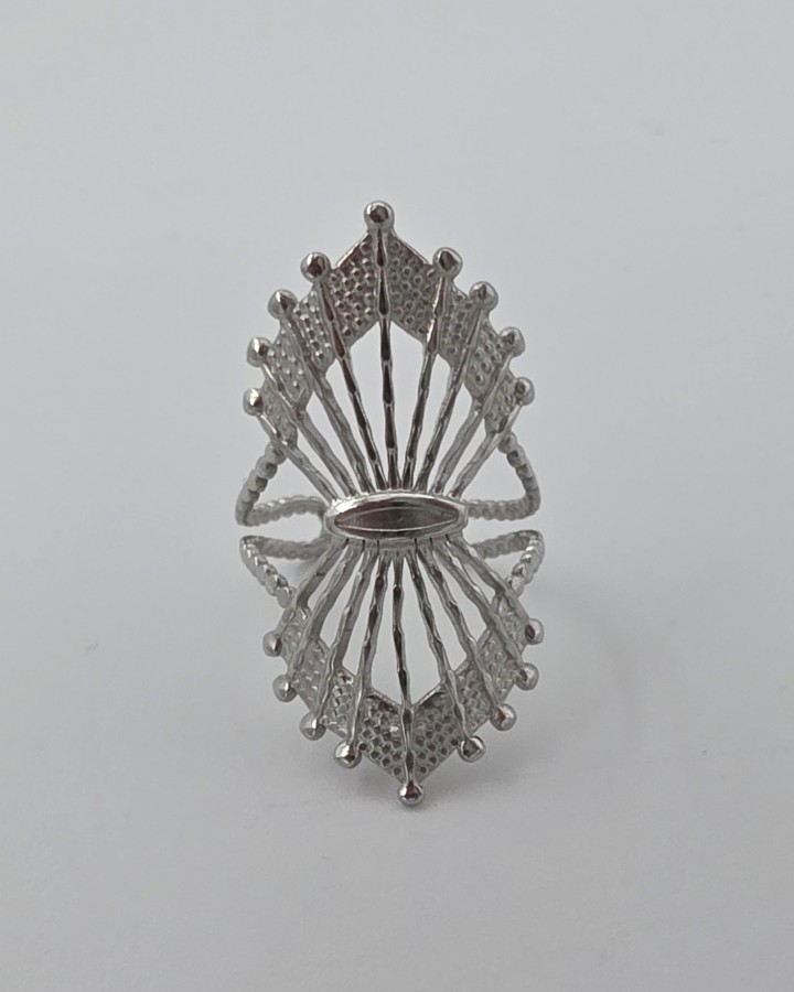 ANILLO AJUSTABLE REFLEJO - ACERO INOXIDABLE