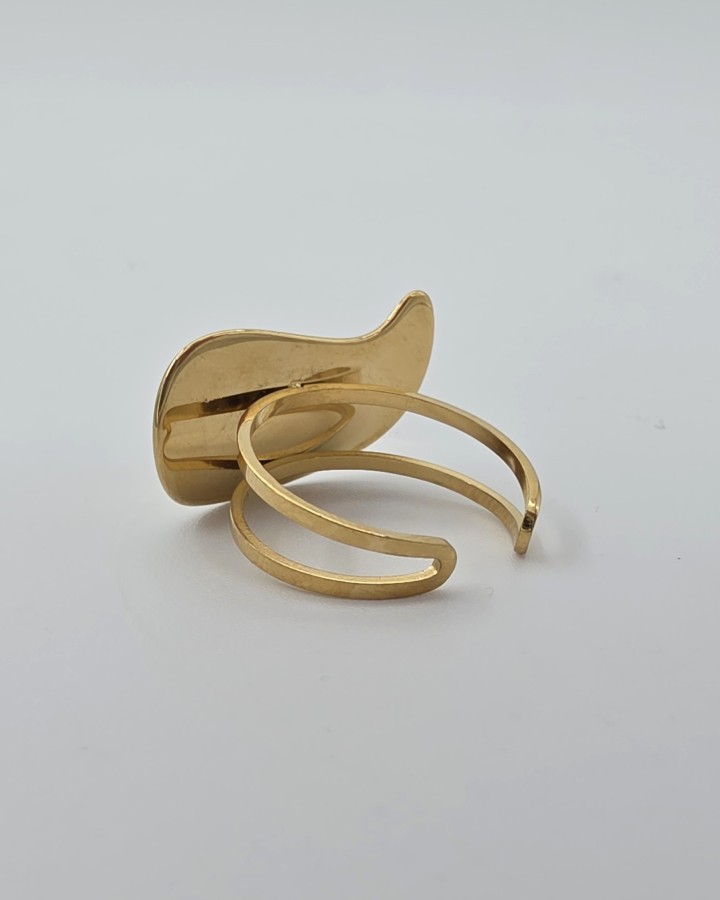 ANILLO AJUSTABLE GOTA - ACERO INOXIDABLE