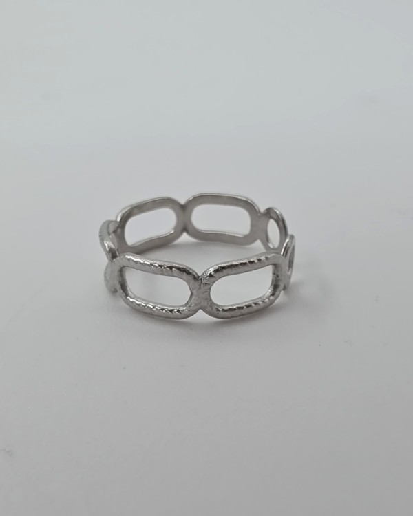 ANILLO AJUSTABLE ESLABONES - ACERO INOXIDABLE