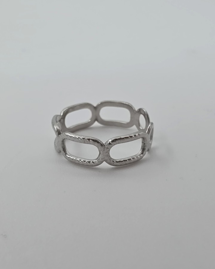 ANILLO AJUSTABLE ESLABONES - ACERO INOXIDABLE