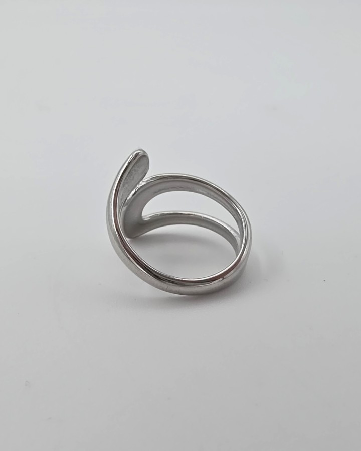 ANILLO AJUSTABLE  ELIPSE - ACERO INOXIDABLE