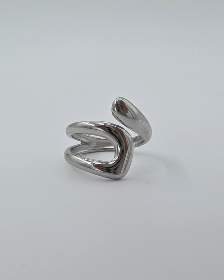 ANILLO AJUSTABLE  ELIPSE - ACERO INOXIDABLE