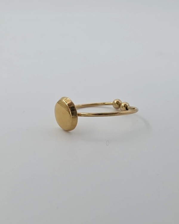 ANILLO AJUSTABLE REDONDO - ACERO INOXIDABLE