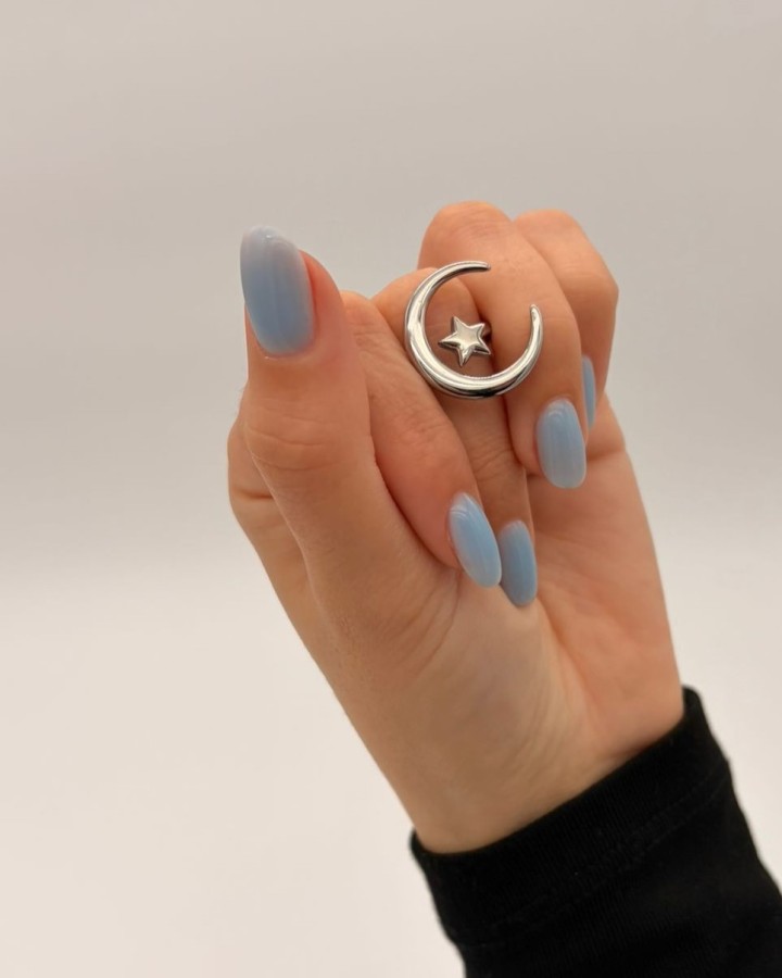 ANILLO AJUSTABLE LUNA - ACERO INOXIDABLE