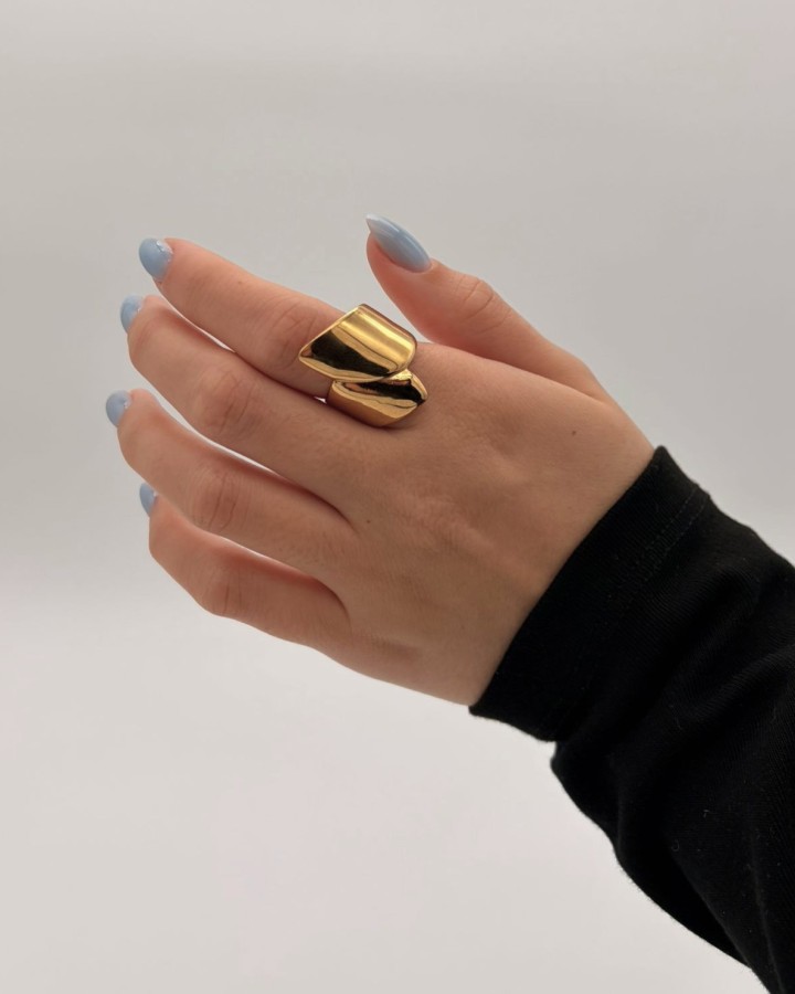 ANILLO AJUSTABLE FORMAS - ACERO INOXIDABLE