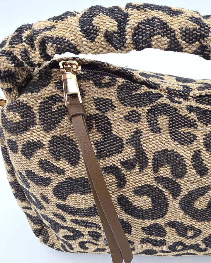 BOLSO DE HOMBRO ANIMAL PRINT