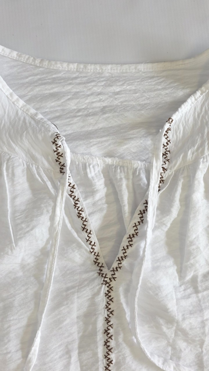 CAMISA MANGA ABULLONADA