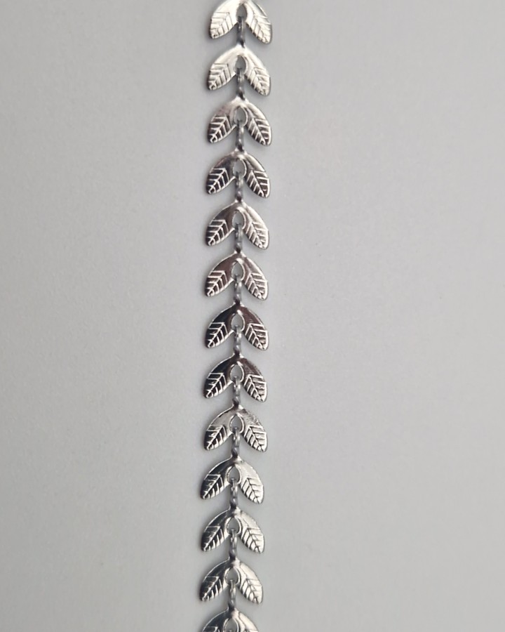 PULSERA ESPIGA - ACERO INOXIDABLE