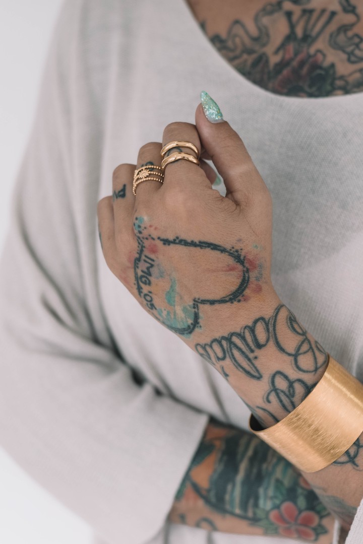 PULSERA RÍGIDA MAXI - ACERO INOXIDABLE