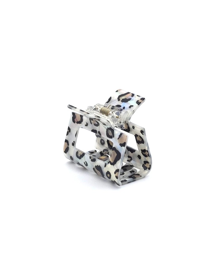 PINZA DE PELO ANIMAL PRINT