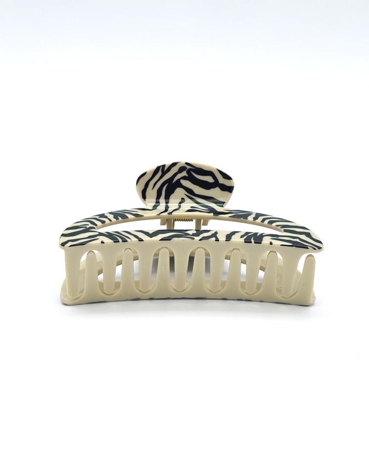 PINZA DE PELO ANIMAL PRINT