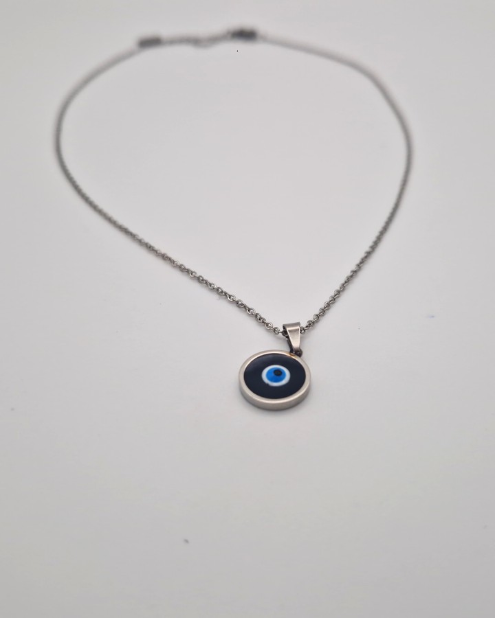 COLLAR OJO TURCO - ACERO INOXIDABLE