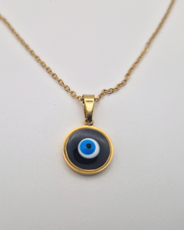 COLLAR OJO TURCO - ACERO INOXIDABLE