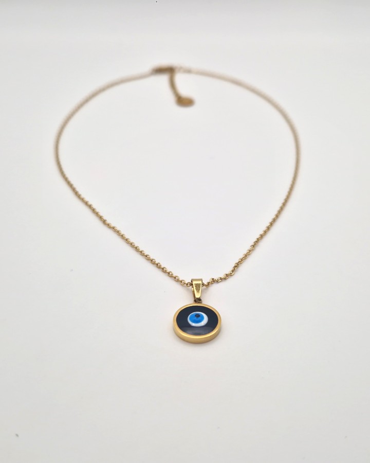 COLLAR OJO TURCO - ACERO INOXIDABLE