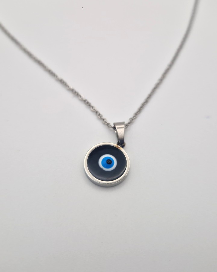 COLLAR OJO TURCO - ACERO INOXIDABLE