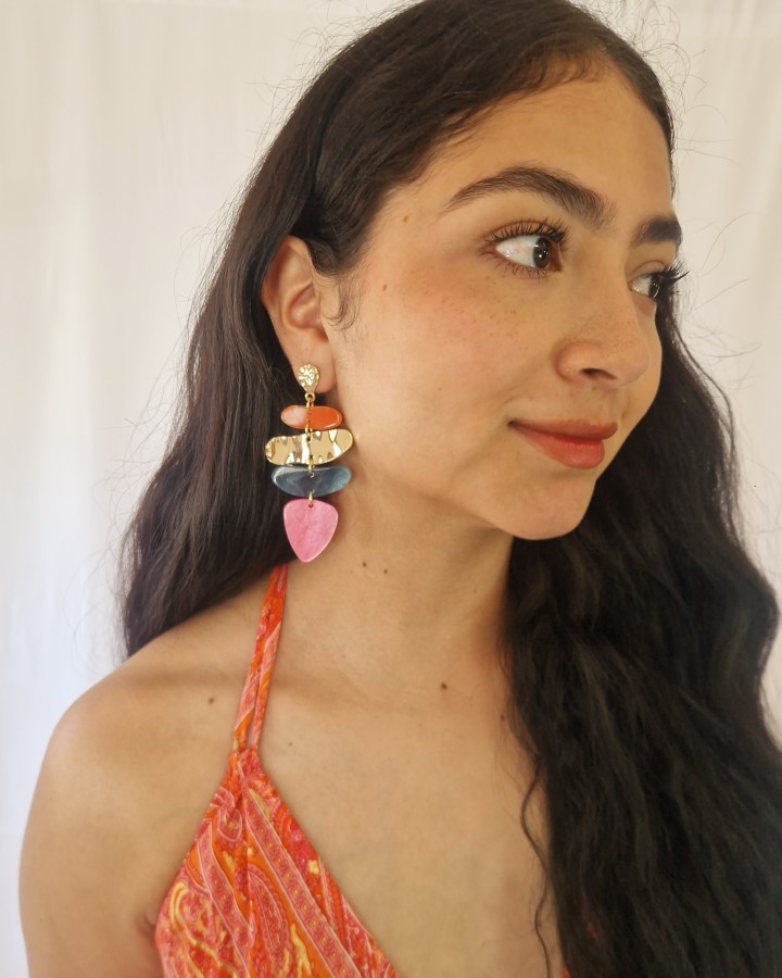 PENDIENTES LARGOS 4 NIVELES