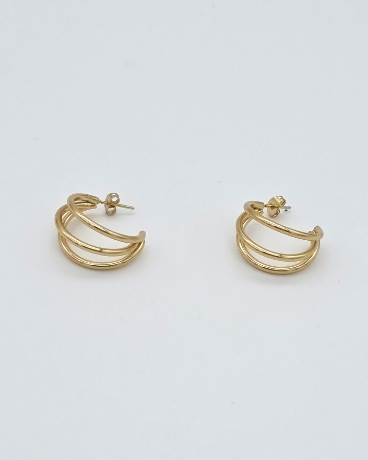 AROS TRIPLES - ACERO INOXIDABLE