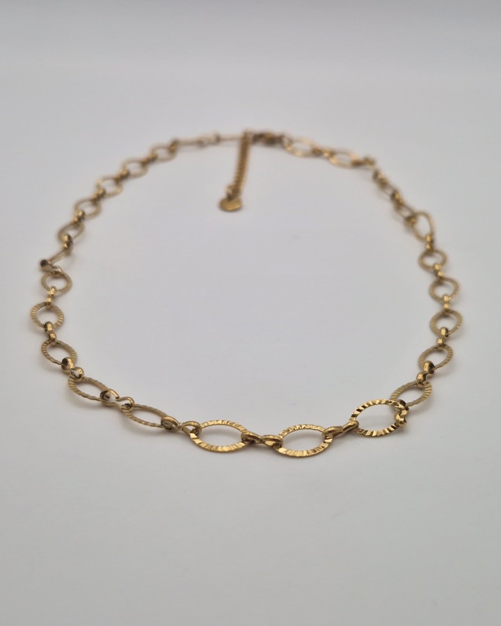 COLLAR ESLABÓN - ACERO INOXIDABLE